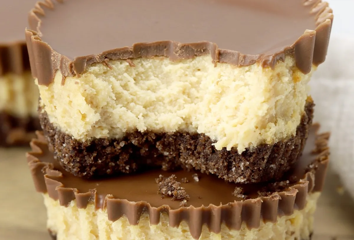 Peanut Butter Cup Cheesecakes