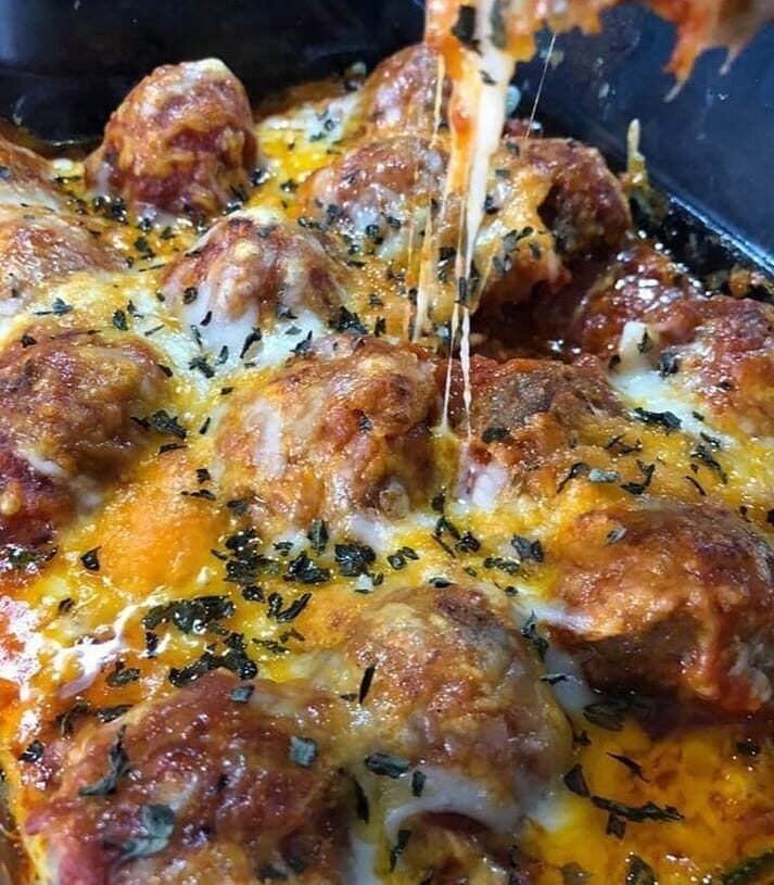 keto Meatball Casserole Low Carb