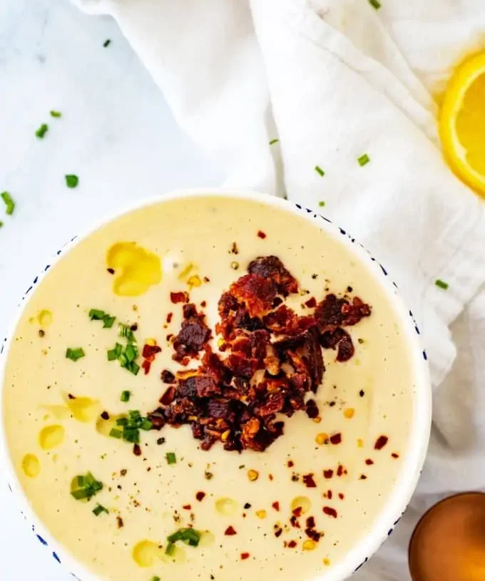 Keto Cauliflower Soup