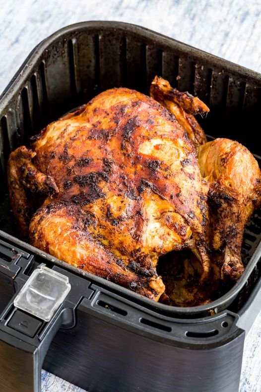 Air Fryer Rotisserie Chicken
