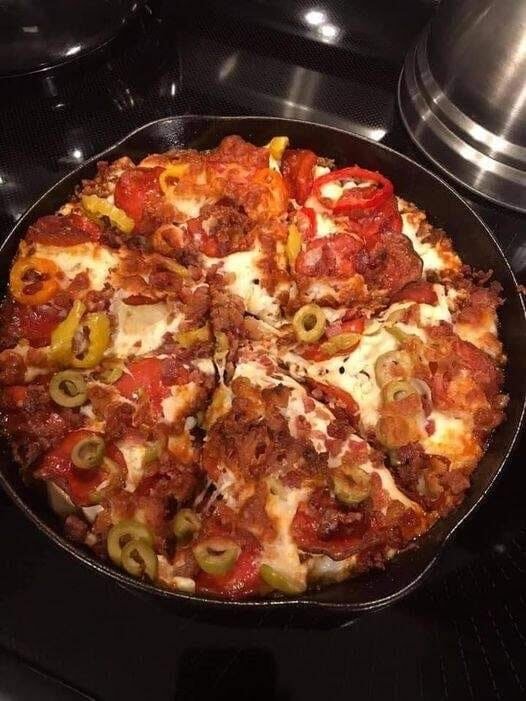 Keto Meat Lovers Pizza