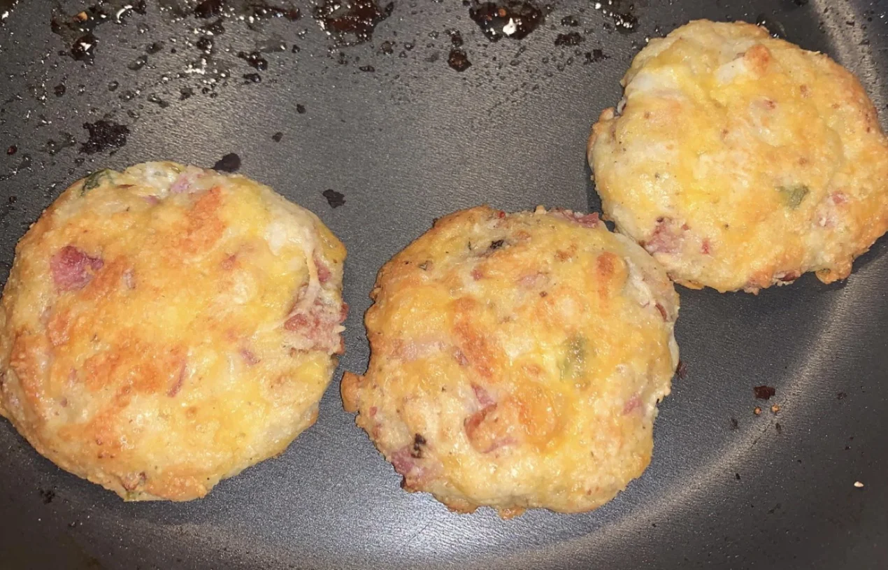 Cheesey Sausage/Bacon Biscuits!