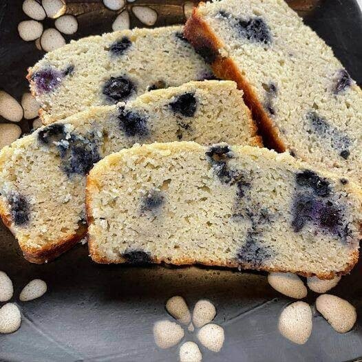 Keto Blueberry Bread Recipe