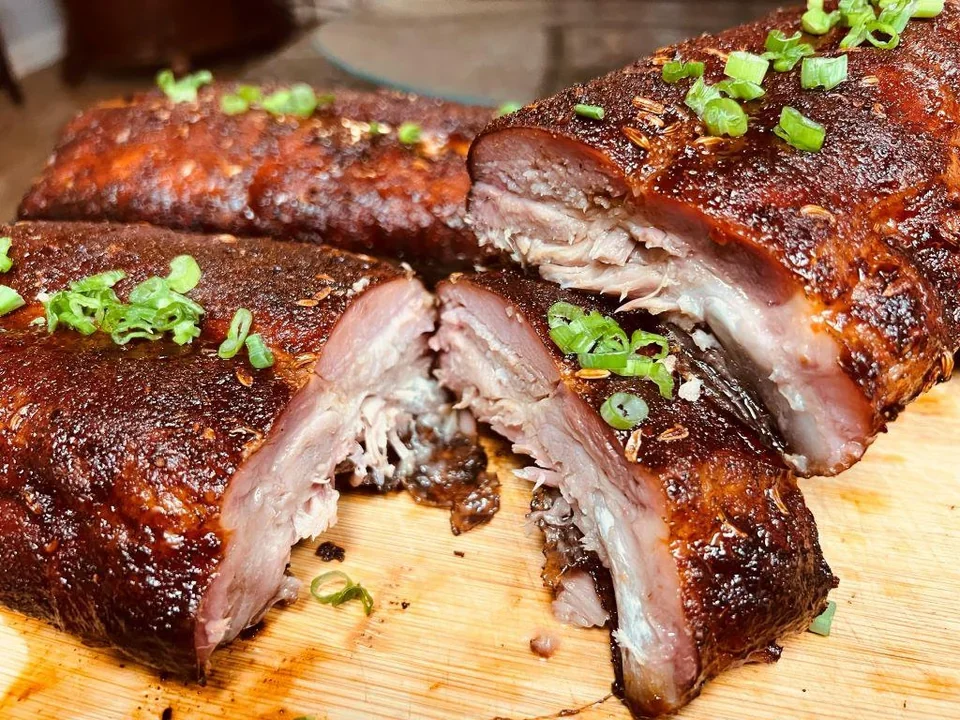 The best Spicy Asian BBQ Ribs