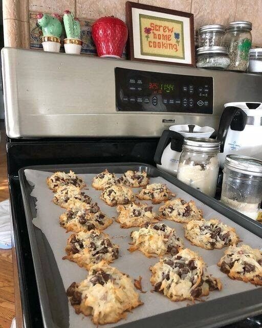 Keto Almond Joy Cookies