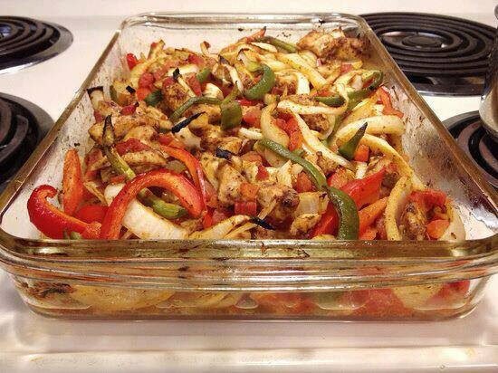 Oven Baked fajita