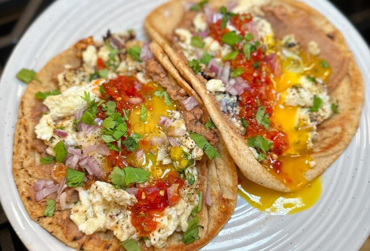 Mexican Style Feta Fried Egg