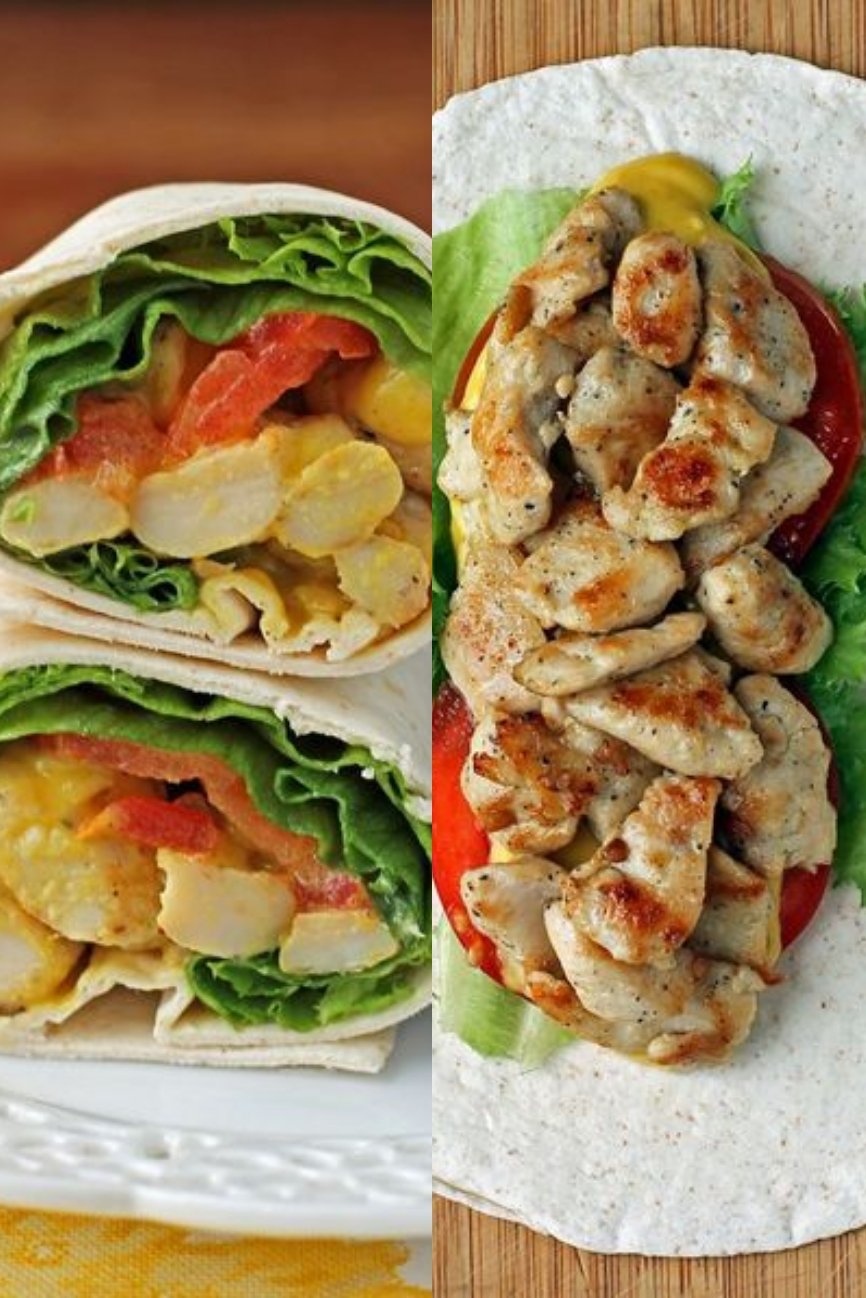 Honey Mustard Chicken Wraps Recipe