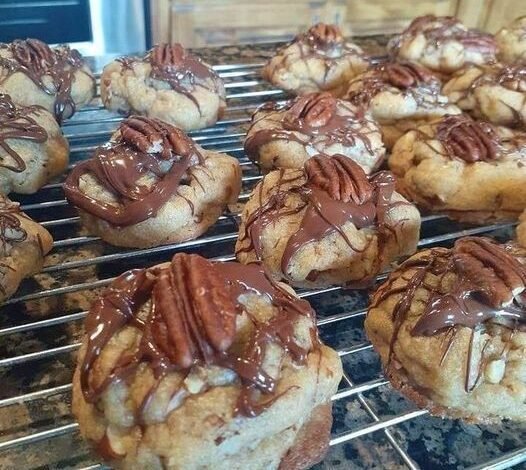 Keto Butter Pecan Cookies