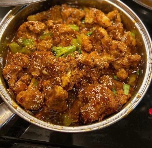 Sesame Cauliflower and Broccoli!