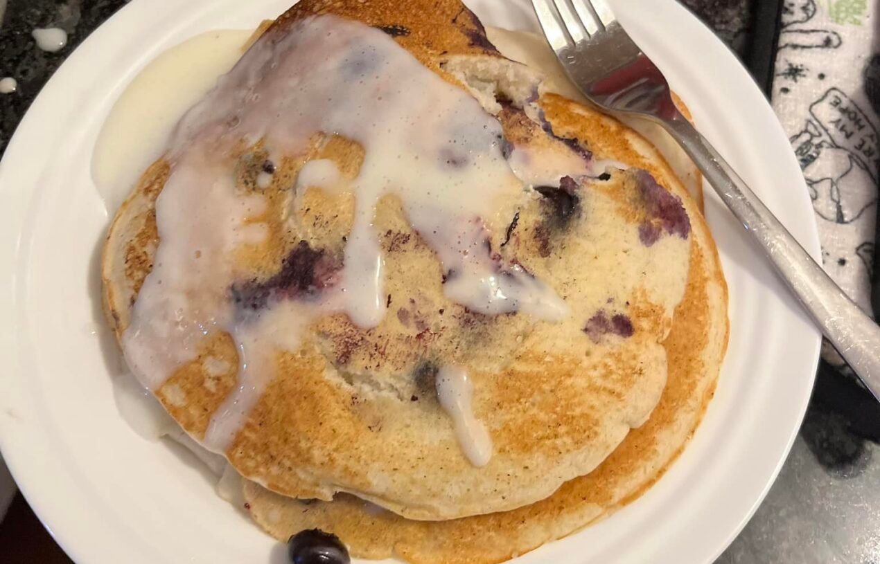 One Point Weight Watchers Blueberry Lemon Pancakes Recipe