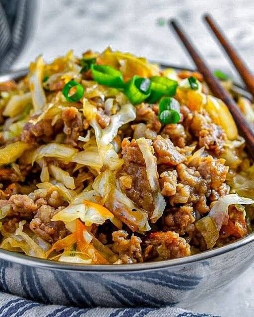 Air Fryer “Egg Roll in a Bowl”