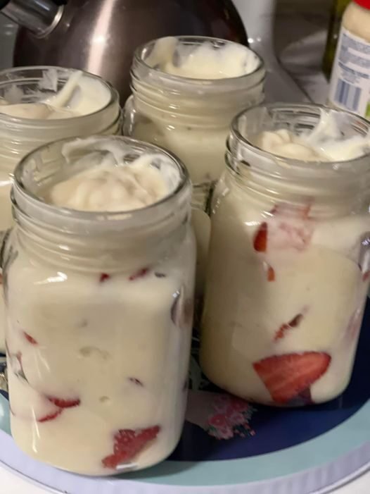 Weight Watchers Strawberry Cheesecake Jars