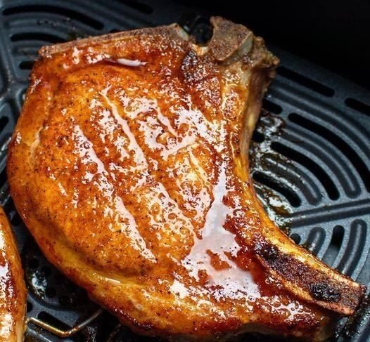 Air fryer Thick Pork Chops