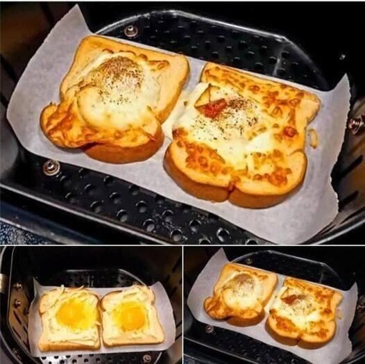 Air Fryer Egg Toast