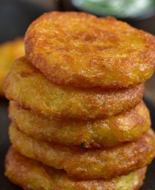 Air fryer potato cakes