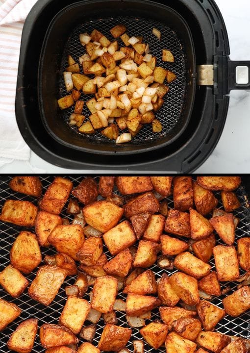 Air Fryer breakfast potatoes