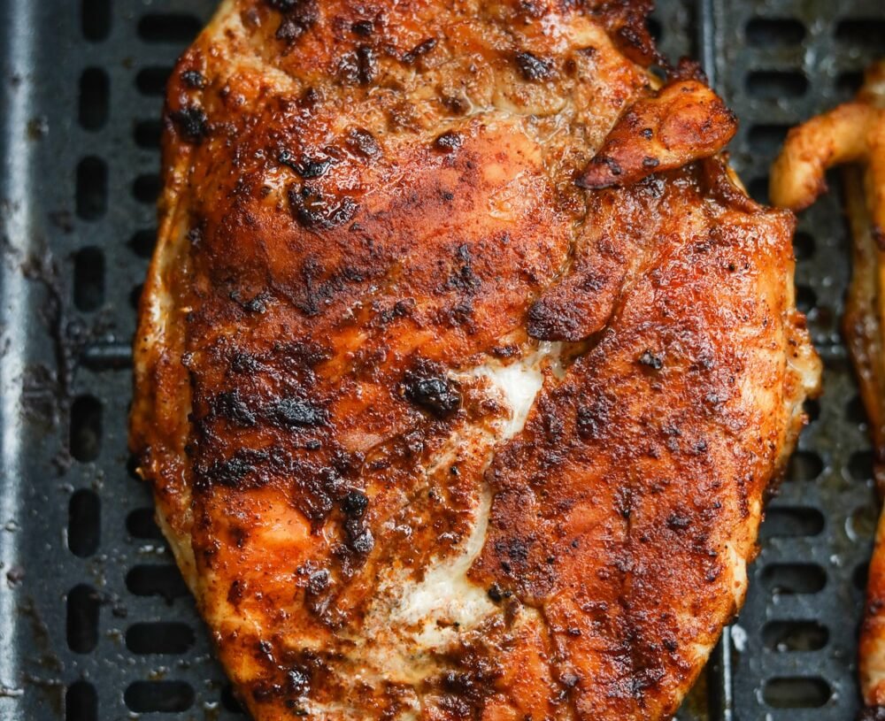 Air Fryer Chicken Breast Recipe (Cooks In Just 8 Minutes)