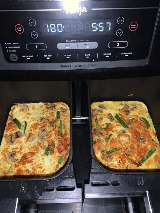 Air Fryer Omelette.