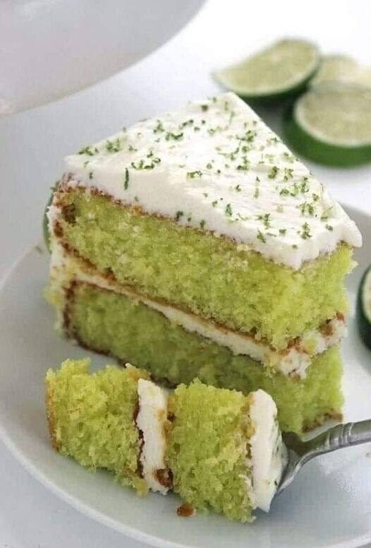 Healthy KEY LIME CAKE