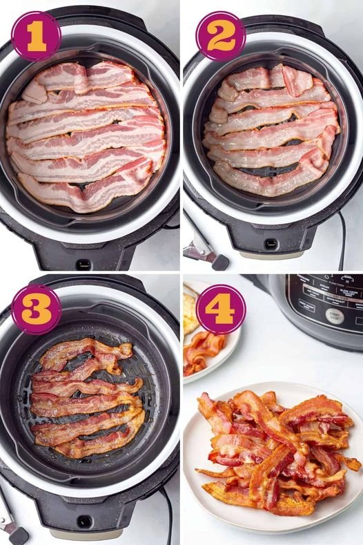 Mastering The Art Of Crispy Air Fryer Bacon”