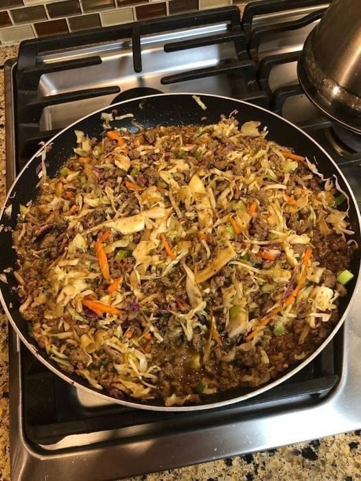 WEIGHT WATCHERS EGG ROLL IN A BOWL