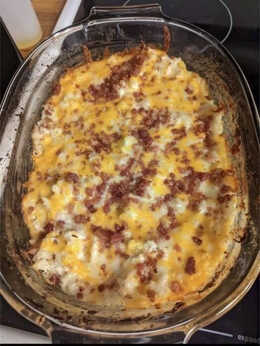 Keto Cauliflower Casserole