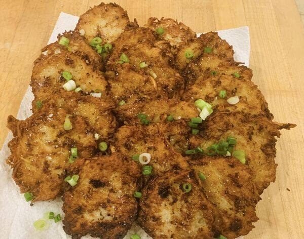 Vegan potato pancakes|