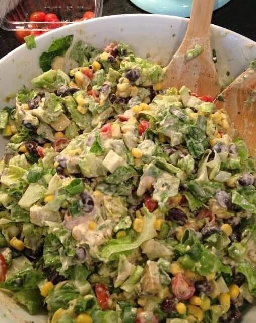 Chipotle Chicken Taco Salad