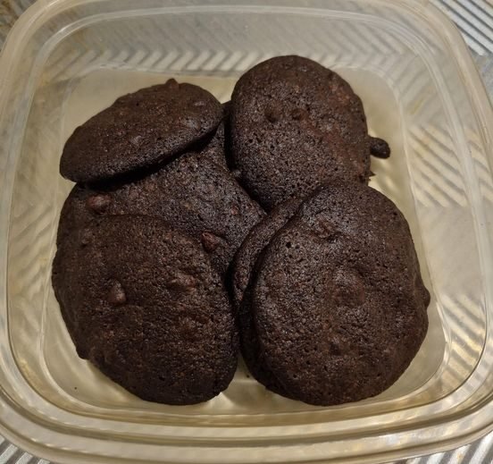 One-Point Weight Watchers Sugar-Free Chewy Chocolate Cookies