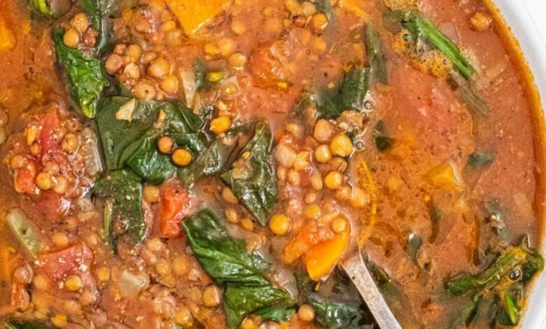 LENTIL VEGETABLE SOUP