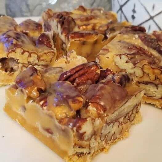 Keto Pecan Pie Bars Recipe
