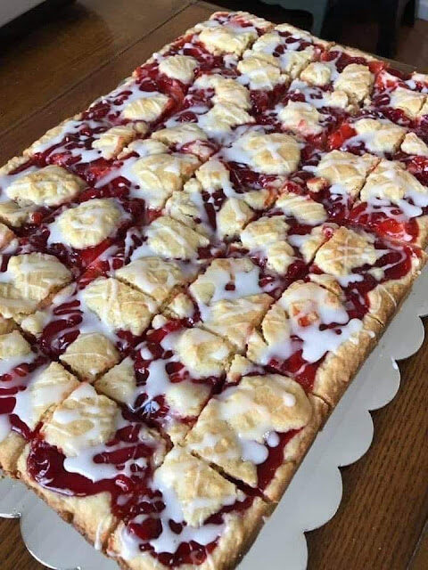 Keto Cherry Bars