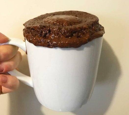 1 point chocolate mug cake