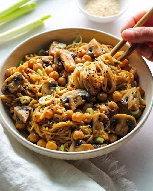 Quick and Easy Miso Sesame Noodles