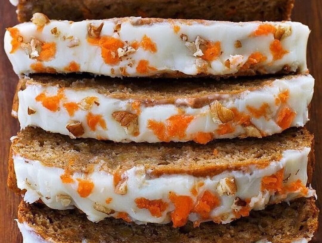 Vegan Carrot Cake Banana Bread