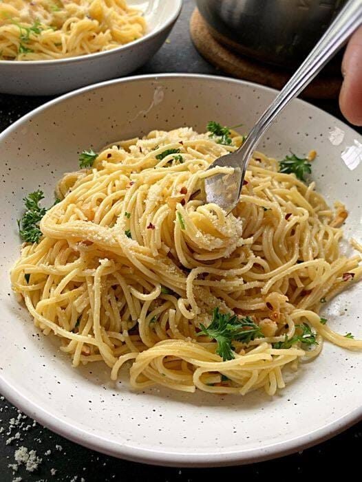 Vegan Spaghetti Aglio e Olio