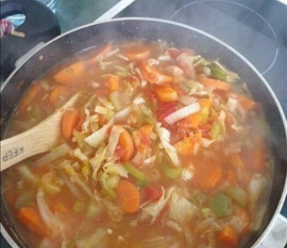 Vegan Fat-Burning Cabbage Soup