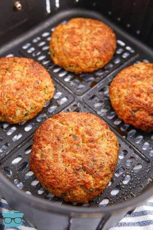 WW Air Fryer Salmon Patties