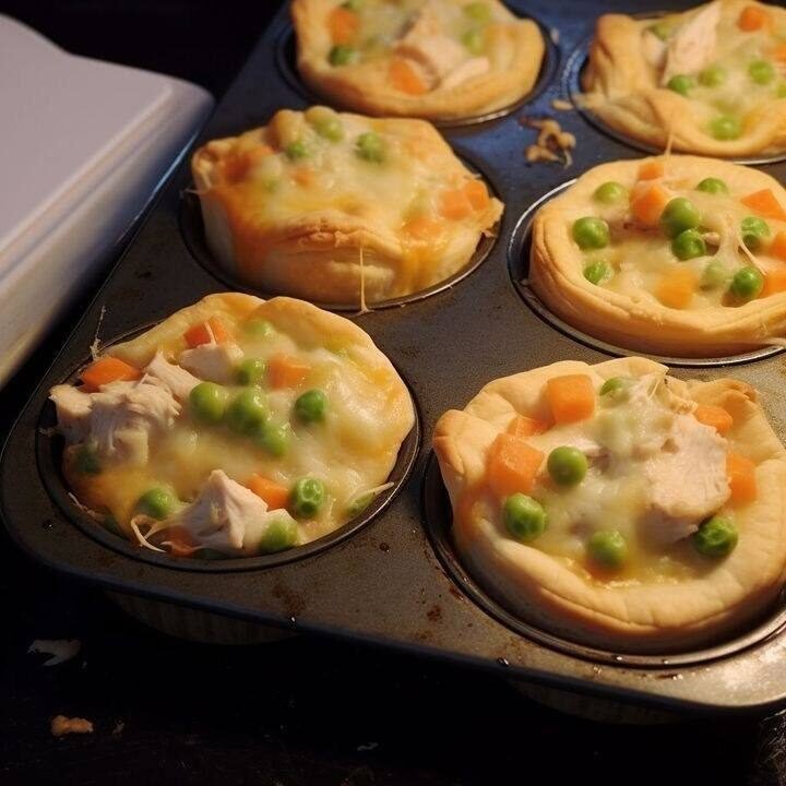 Easy Mini Chicken Pot Pies Recipe