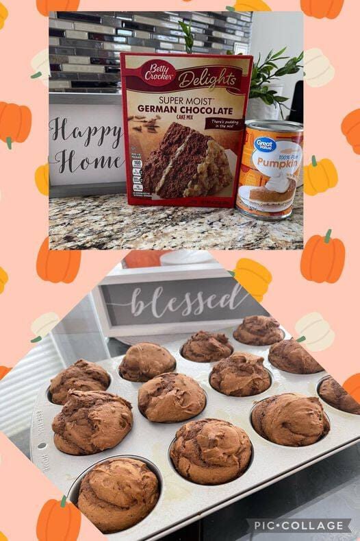 Weight Watchers Chocolate Pumpkin Muffins