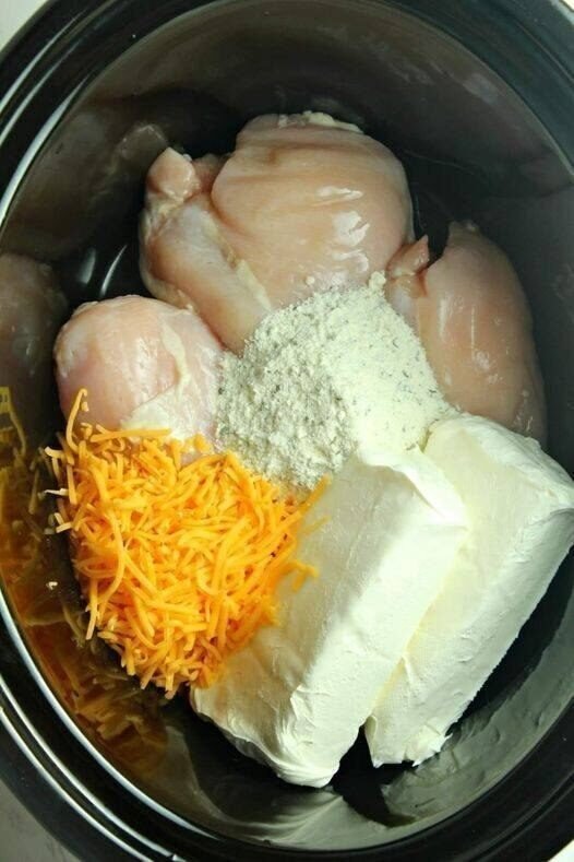Keto Crack Chicken Slow Cooker