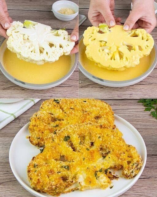 Vegan Cauliflower Cutlets