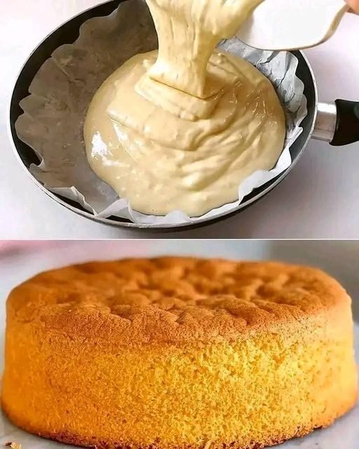 Vanilla Cake Without Oven