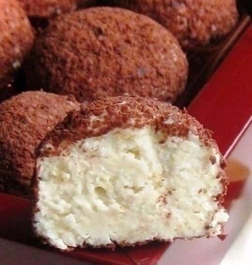 Cottage cheese candies