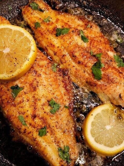 Keto-Friendly Almond-Crusted Fried Fish😋