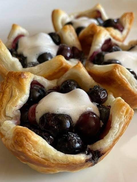 Blueberry Pie Cups😋