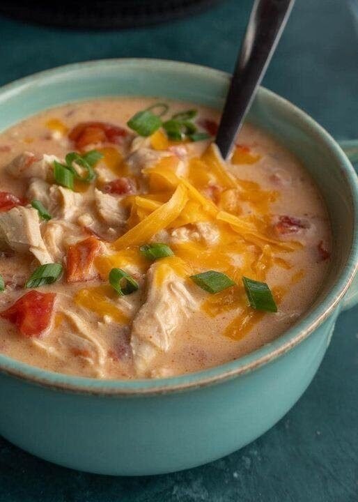 Homemade Cheesy Rotel Soup