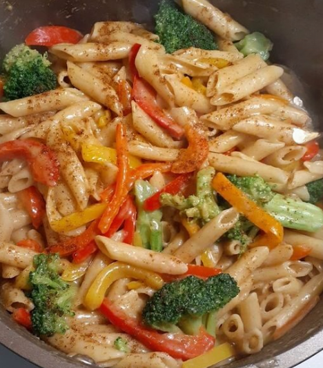 Vegan Rasta Pasta with Broccoli Recipe: