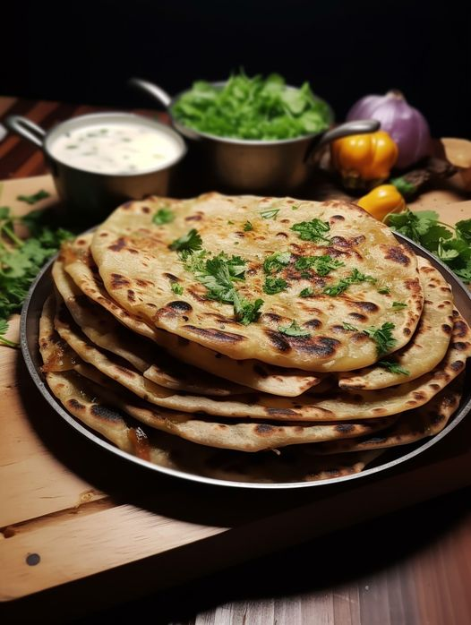 Quick Vegan Paratha